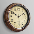 Vintage-style silent wall clock