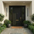 Linear LED Outdoor Wall Light with Remote – 16" to 95"