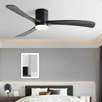 Minimalist Ceiling Fan with LED Light – 38", 46" or 56"
