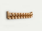 Piano Key Wooden Wall Coat Rack – 4, 6 or 8 Hooks