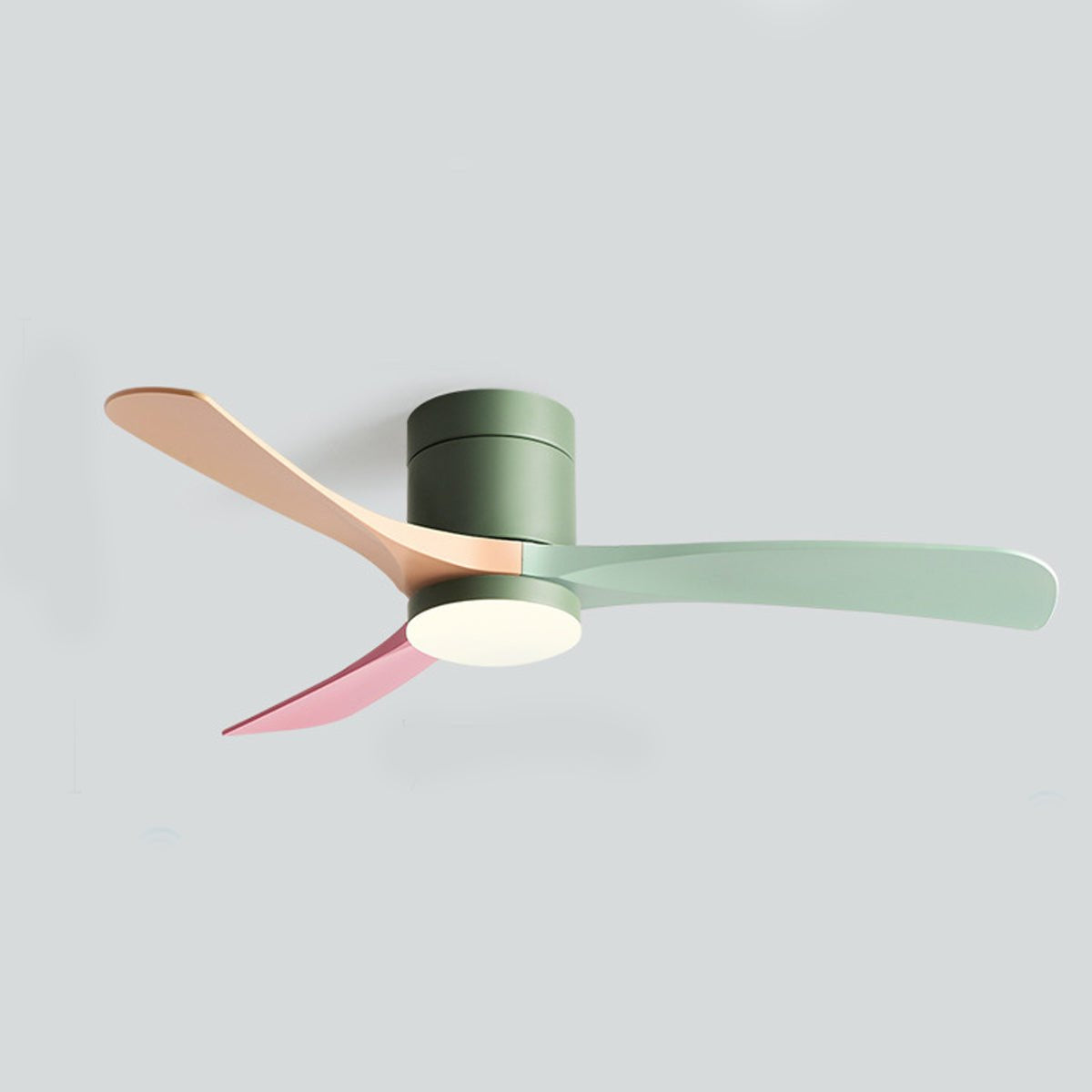 Minimalist Ceiling Fan with LED Light – 38", 46" or 56"