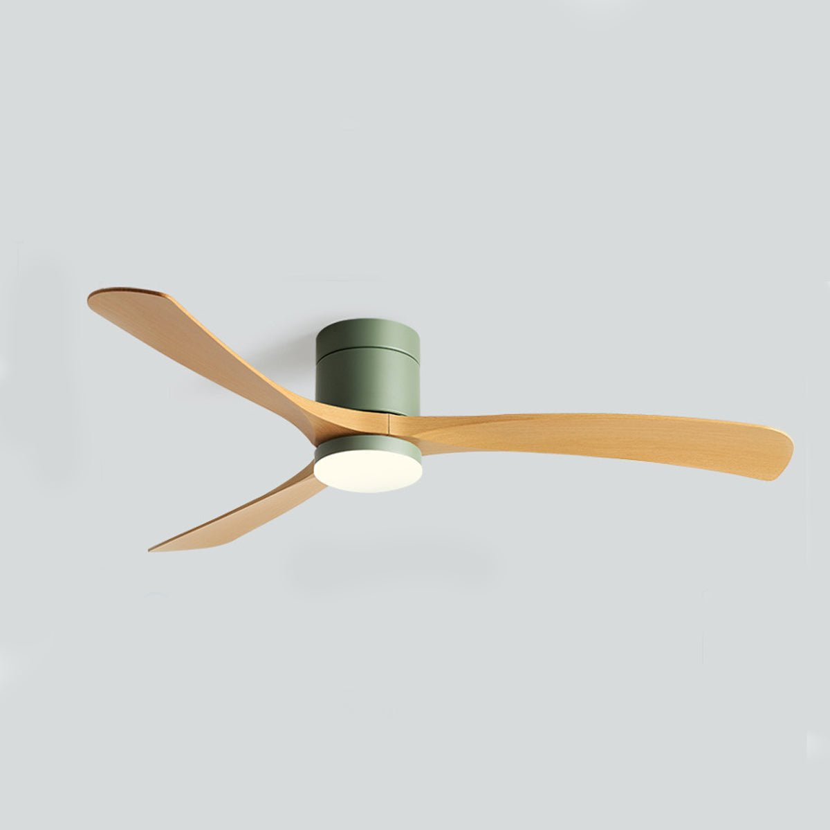 Minimalist Ceiling Fan with LED Light – 38", 46" or 56"