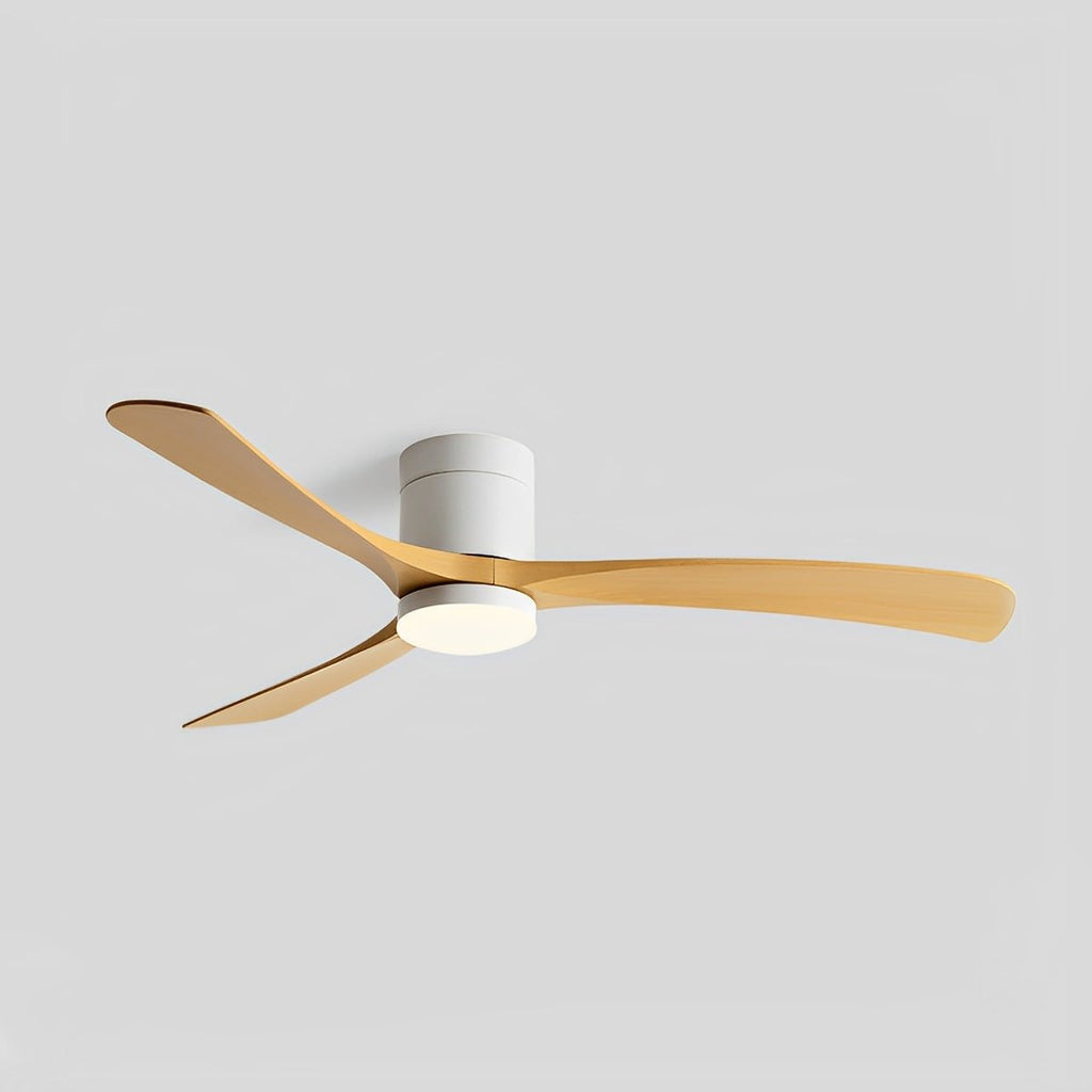 Minimalist Ceiling Fan with LED Light – 38", 46" or 56"