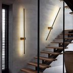 Minimalist Linear LED Outdoor Wall Light – 23.6" or 39.4"