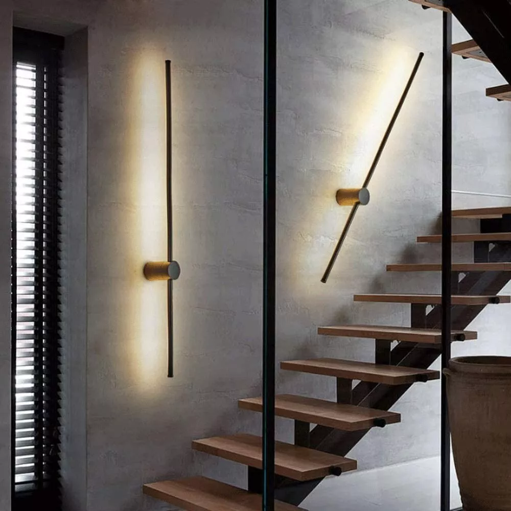 Minimalist Linear LED Outdoor Wall Light – 23.6" or 39.4"