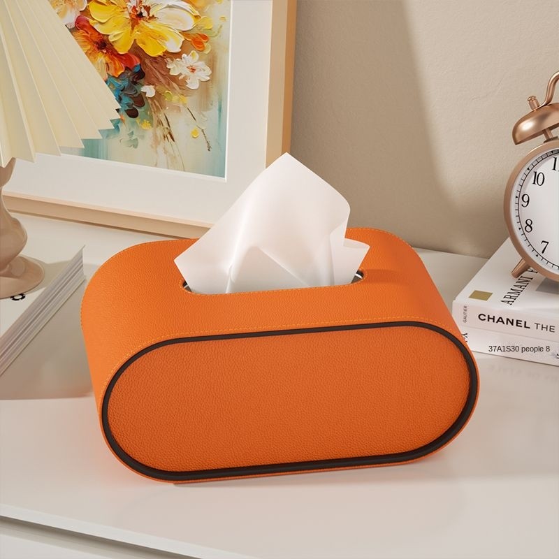 Rectangular Tissue Box Cover – 4 Colors