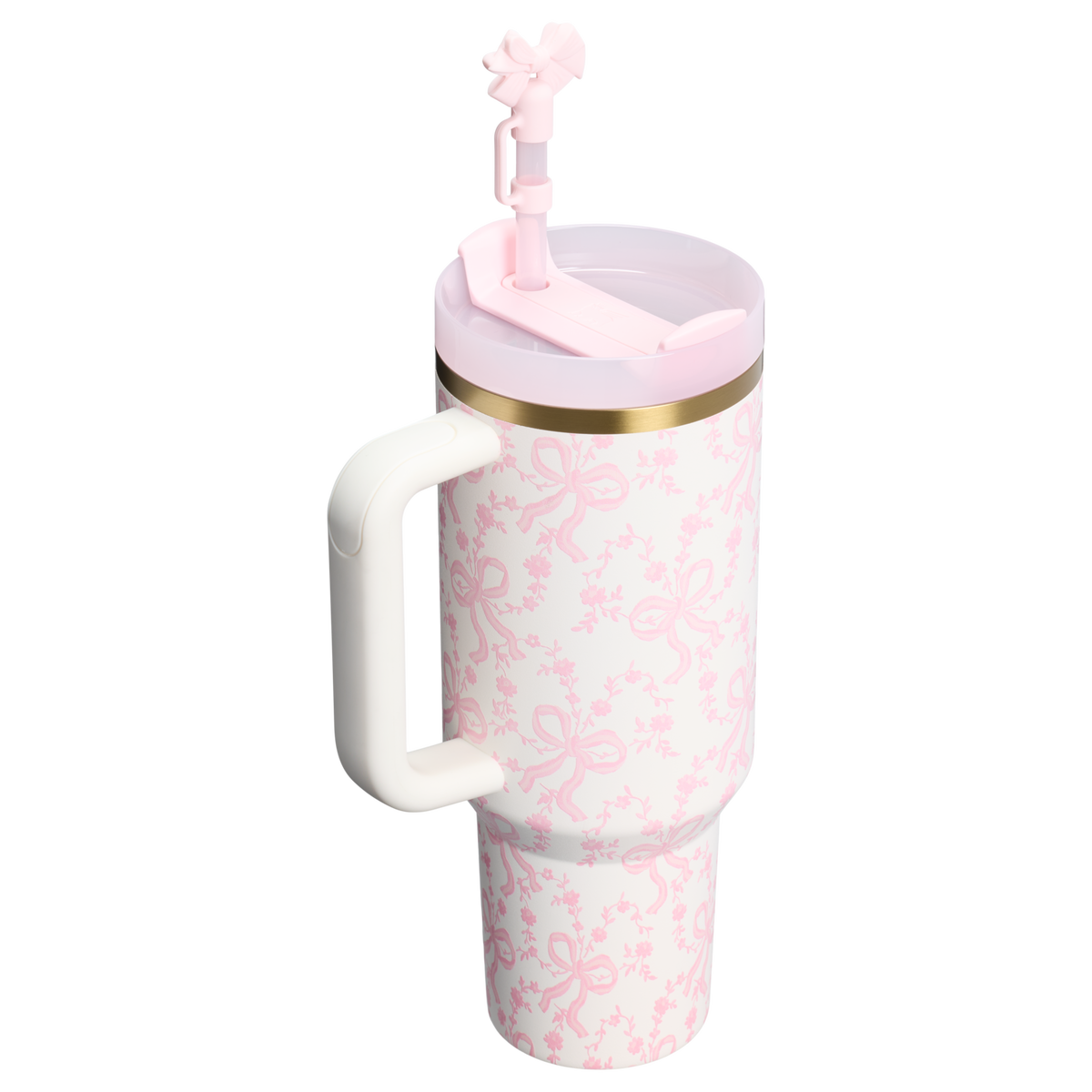 Stanley 1913 x LoveShackFancy Quencher H2.0 FlowState Tumbler 1.18L - view 10 | BROKLEN