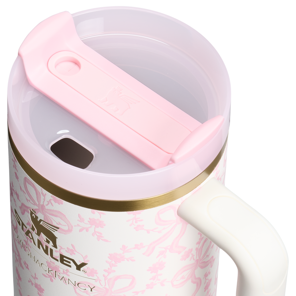 Stanley 1913 x LoveShackFancy Quencher H2.0 FlowState Tumbler 1.18L - view 11 | BROKLEN
