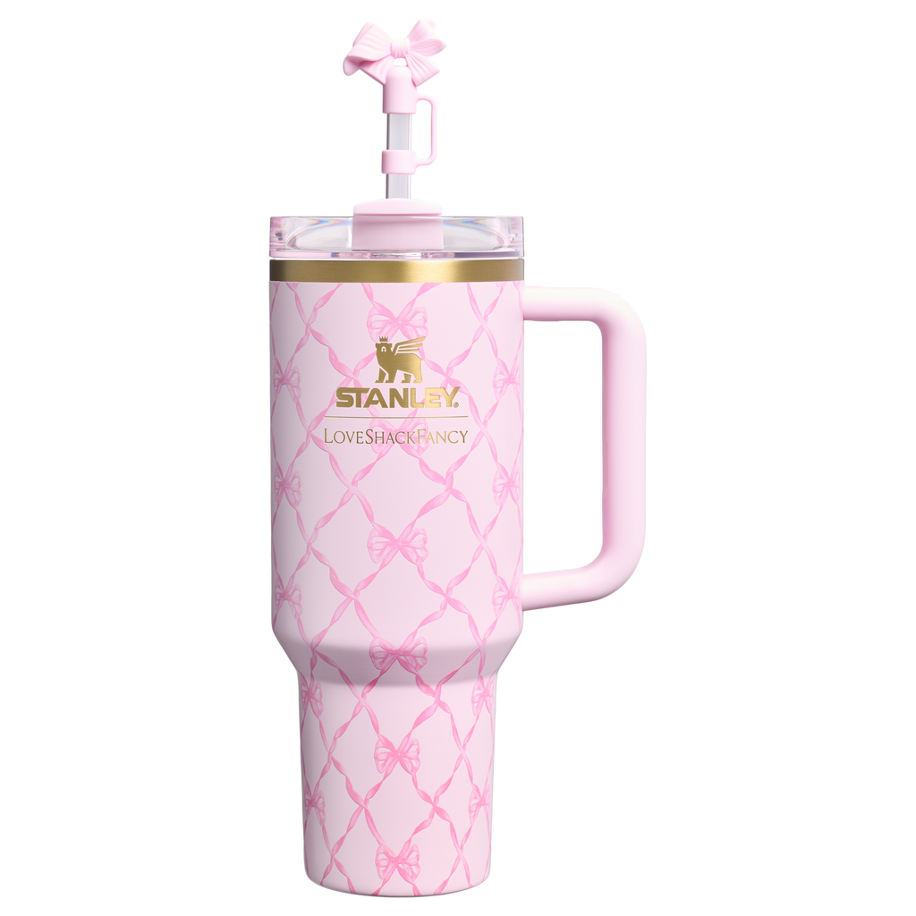 Stanley 1913 x LoveShackFancy Quencher H2.0 FlowState Tumbler 1.18L - view 3 | BROKLEN