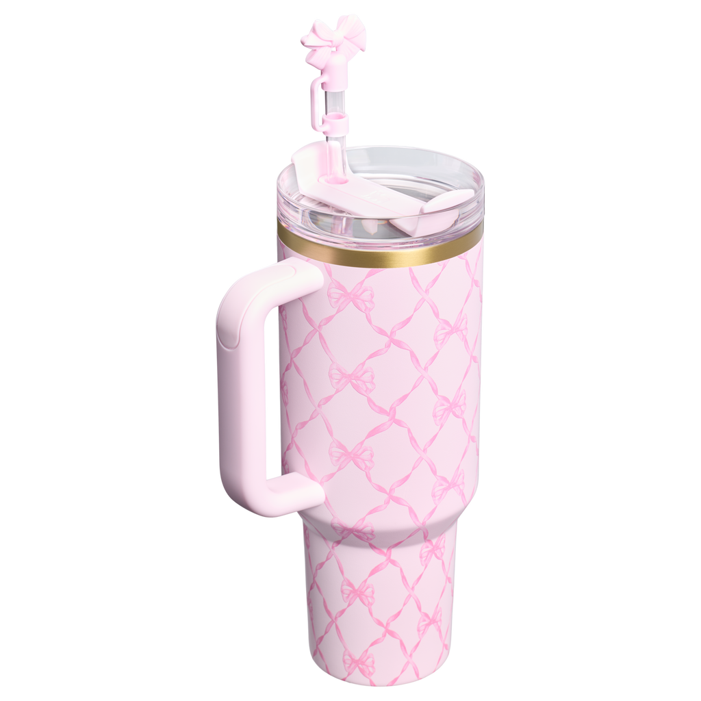 Stanley 1913 x LoveShackFancy Quencher H2.0 FlowState Tumbler 1.18L - view 8 | BROKLEN