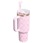 Stanley 1913 x LoveShackFancy Quencher H2.0 FlowState Tumbler 1.18L - view 8 | BROKLEN