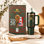 Stanley 2026 Football Championship 40oz Tumbler with Gift Box | BROKLEN