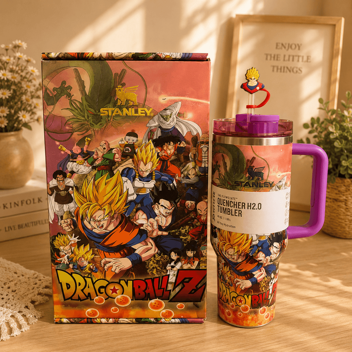 Stanley Anime Warriors 40oz Tumbler with Gift Box | BROKLEN
