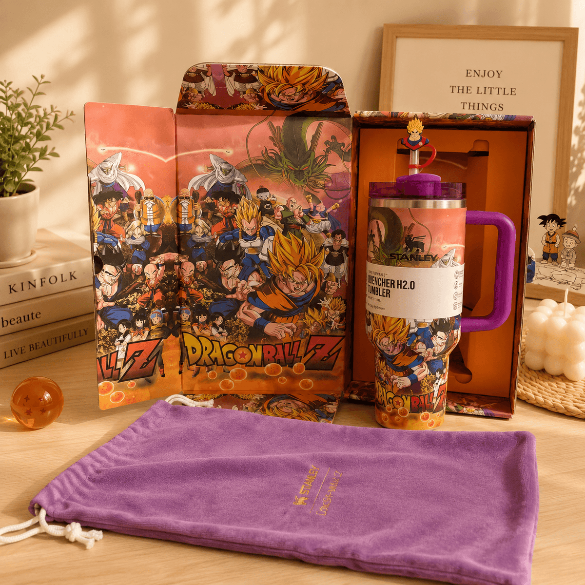 Stanley Anime Warriors 40oz Tumbler with Gift Box - view 2 | BROKLEN