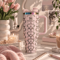 Stanley Blush Pink Luxe Tumbler | BROKLEN