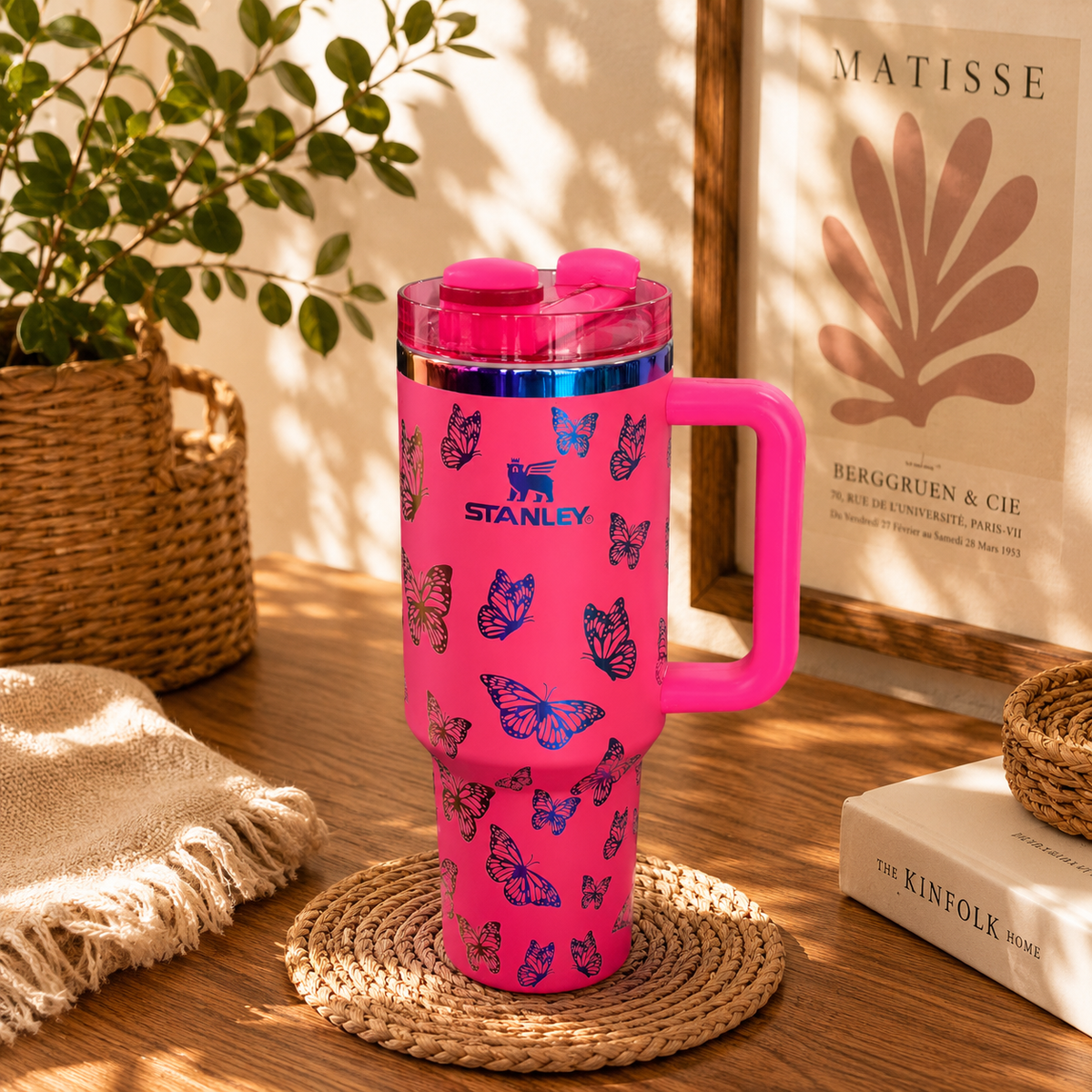 Stanley Golden Butterfly Tumbler - view 2 | BROKLEN