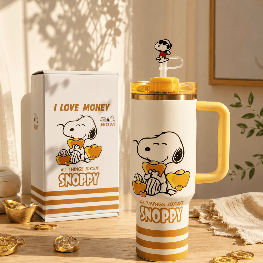 Stanley Golden Joy Illustrated Tumbler with Gift Box - view 2 | BROKLEN