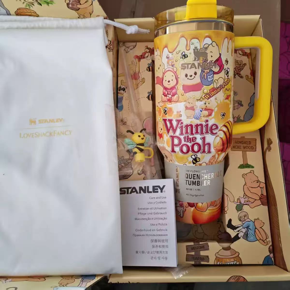 Stanley Honey Bear Cozy Insulated Tumbler with Gift Box | BROKLEN