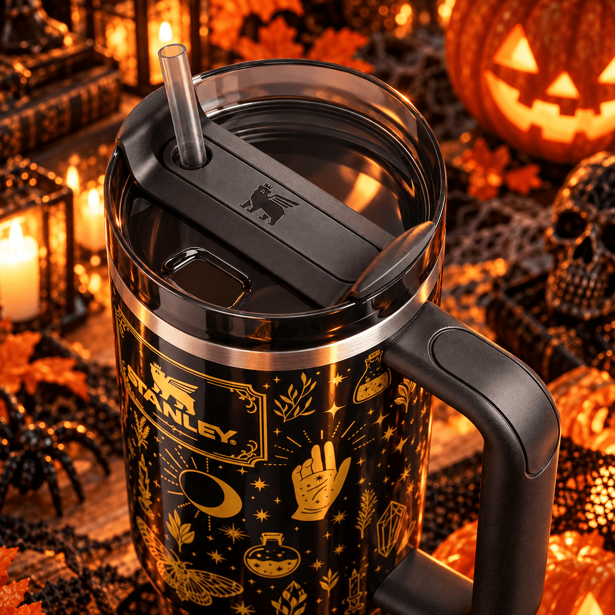 Stanley Midnight Magic Celestial 40oz Tumbler - view 3 | BROKLEN