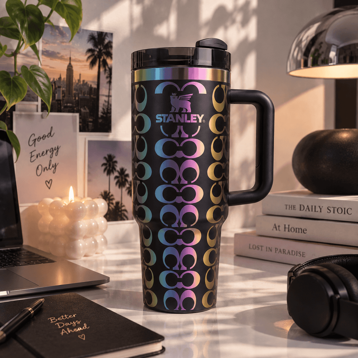 Stanley Midnight Rainbow Luxe Tumbler | BROKLEN