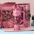 Stanley Mommy Love Pink Character Insulated Tumbler with Gift Box | BROKLEN