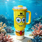 Stanley Ocean Adventure Cartoon 40oz Tumbler | BROKLEN