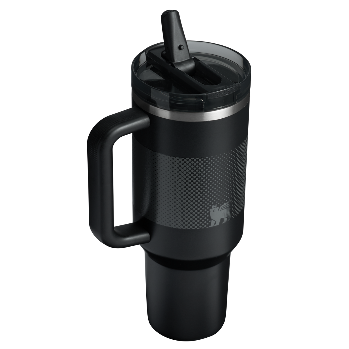 Stanley Quencher ProTour Flip Straw Tumbler 1.18L, Black Fade - view 2 | BROKLEN