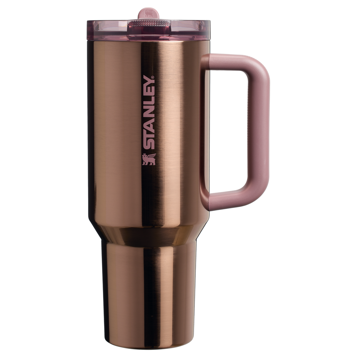Stanley Quencher ProTour Flip Straw Tumbler 1.18L, Polished Rose Gold | BROKLEN