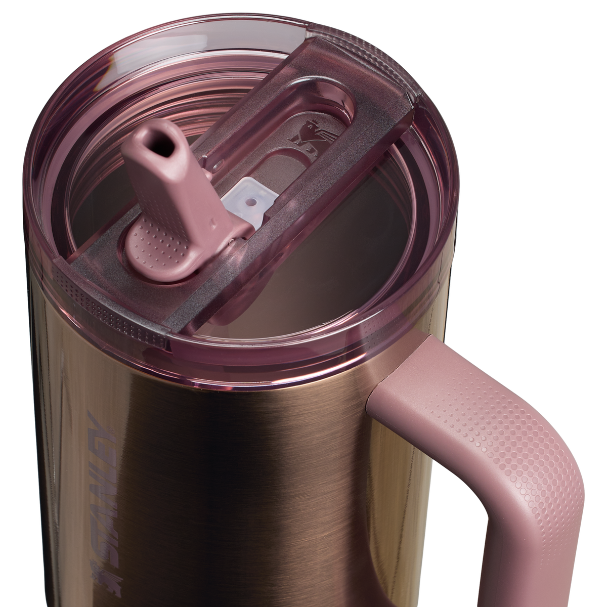Stanley Quencher ProTour Flip Straw Tumbler 1.18L, Polished Rose Gold - view 3 | BROKLEN