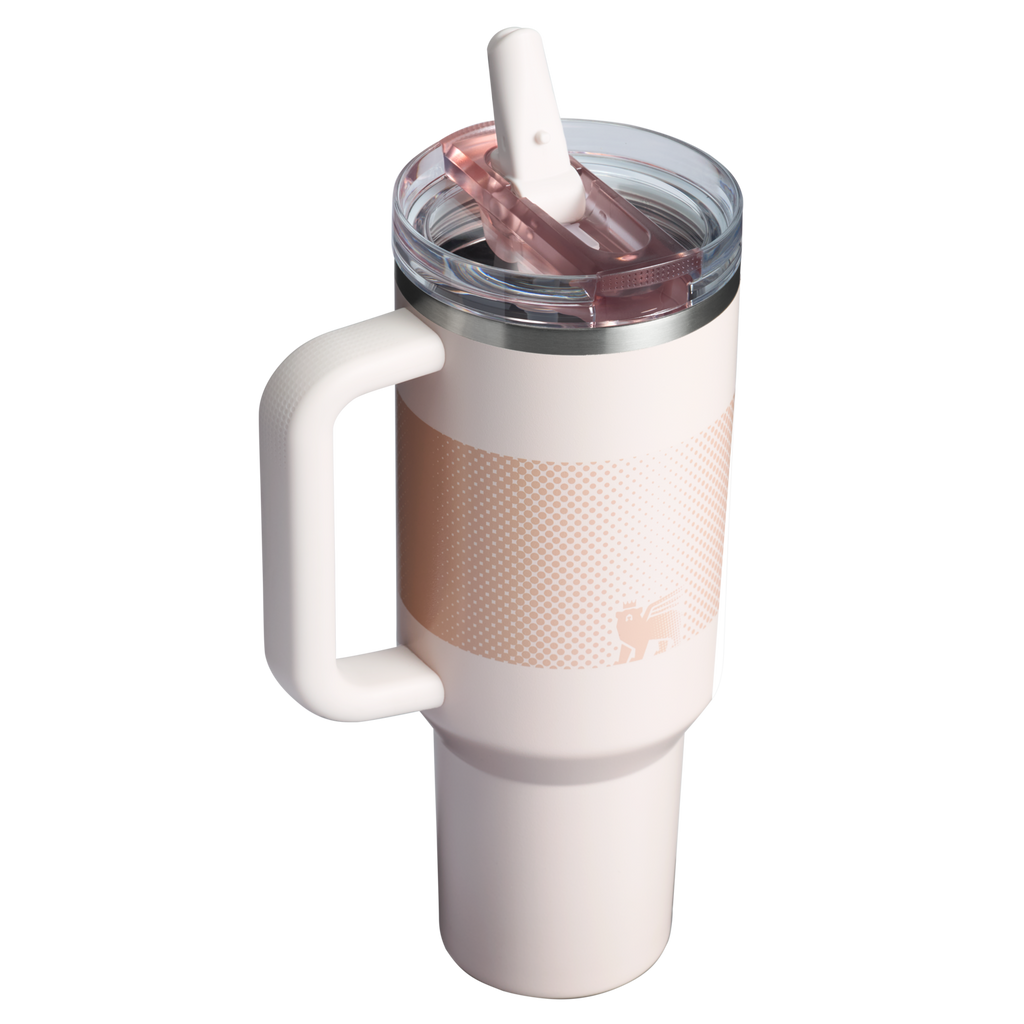 Stanley Quencher ProTour Flip Straw Tumbler 1.18L, Rose Quartz Fade - view 2 | BROKLEN