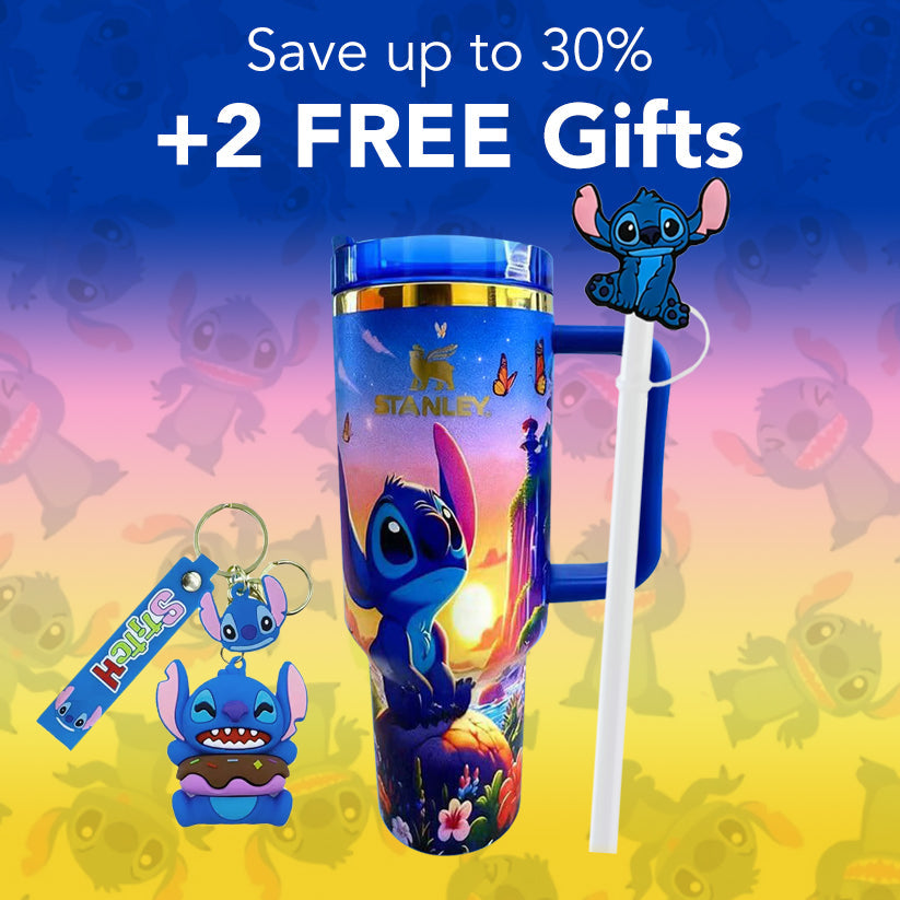Stanley Stitch Tropical Adventure Insulated Tumbler with Gift Box | BROKLEN