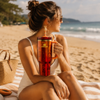 Stanley Tropical Sunset Floral 40oz Tumbler - view 5 | BROKLEN