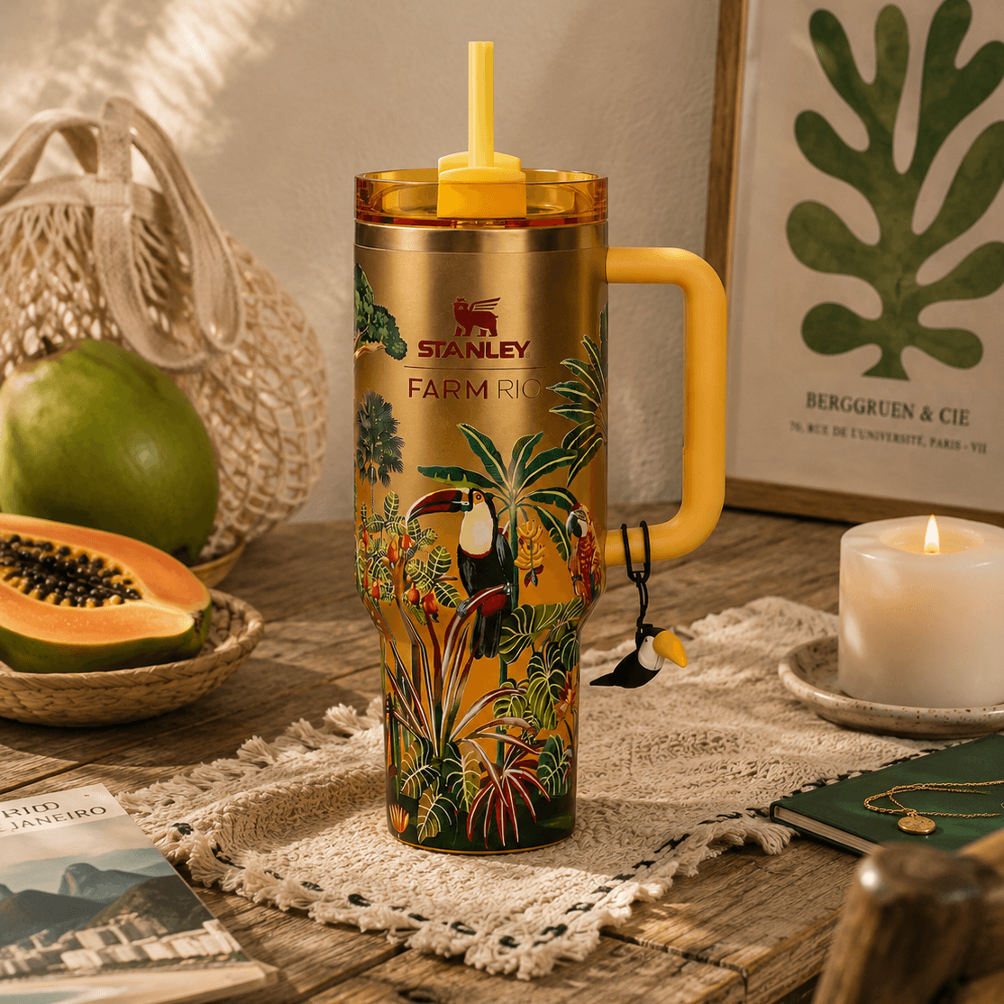Stanley Tropical Toucan Paradise Insulated Tumbler | BROKLEN