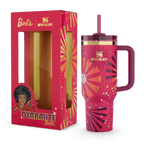 Stanley x Barbie Disco Sunburst Quencher Tumbler with Straw - view 2 | BROKLEN