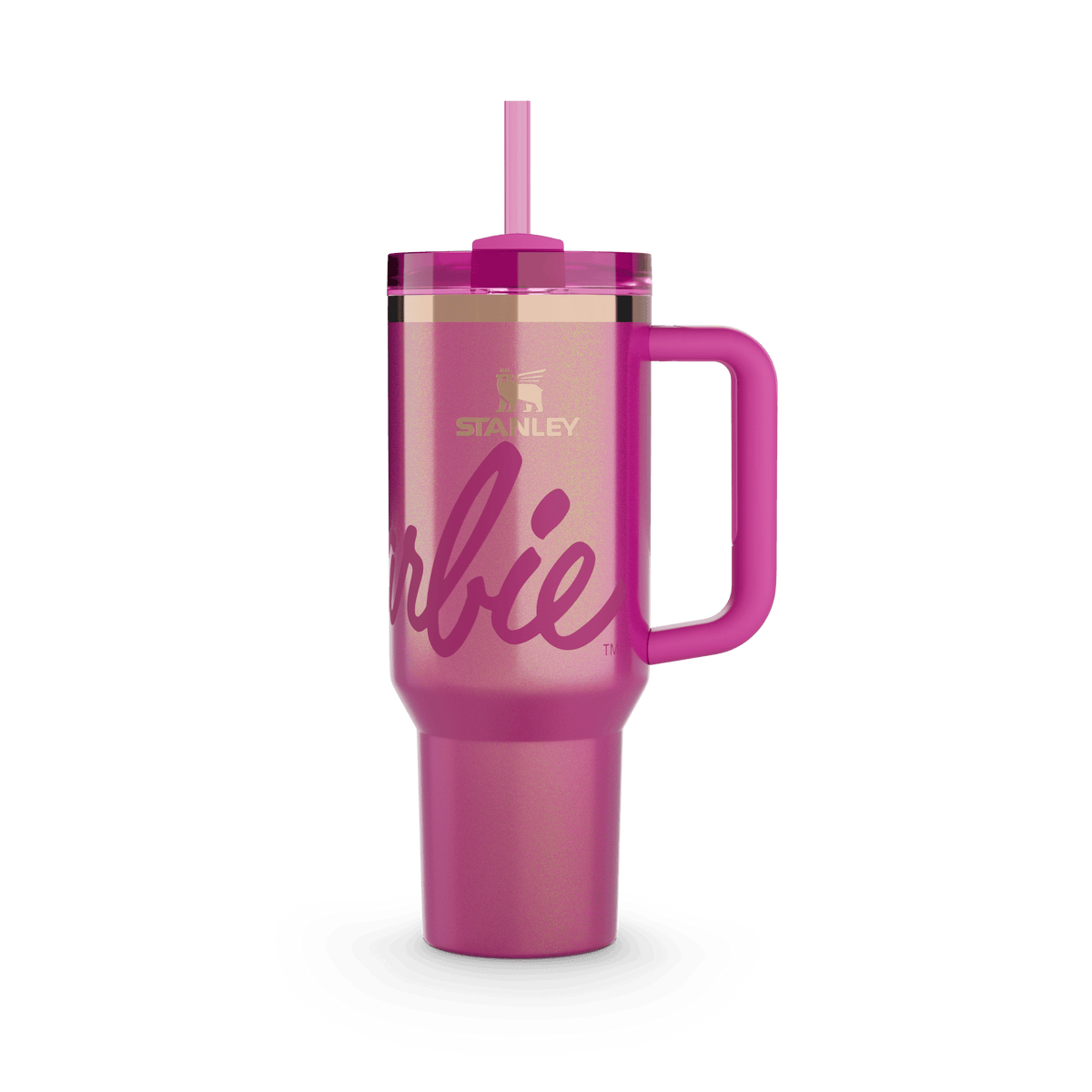 Stanley x Barbie Icon Pink Metallic Tumbler 40oz | BROKLEN