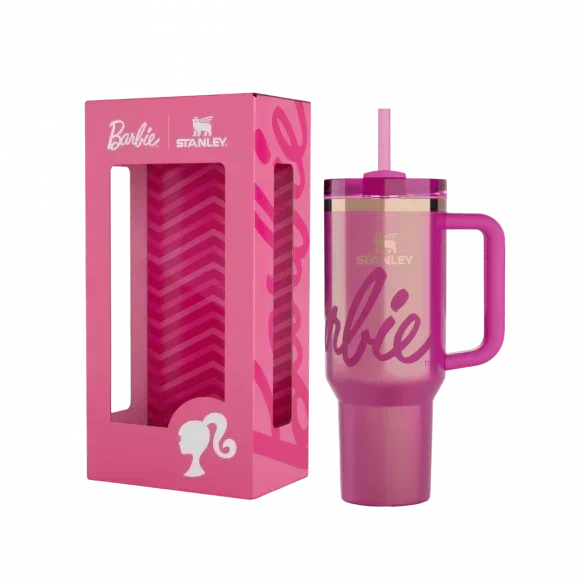Stanley x Barbie Icon Quencher H2.0 FlowState Tumbler 40oz, Limited Edition | BROKLEN