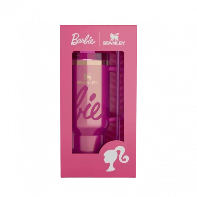 Stanley x Barbie Icon Quencher H2.0 FlowState Tumbler 40oz, Limited Edition - view 2 | BROKLEN