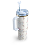 Stanley x LoveShackFancy Holiday Quencher Tumbler 40oz - view 3 | BROKLEN