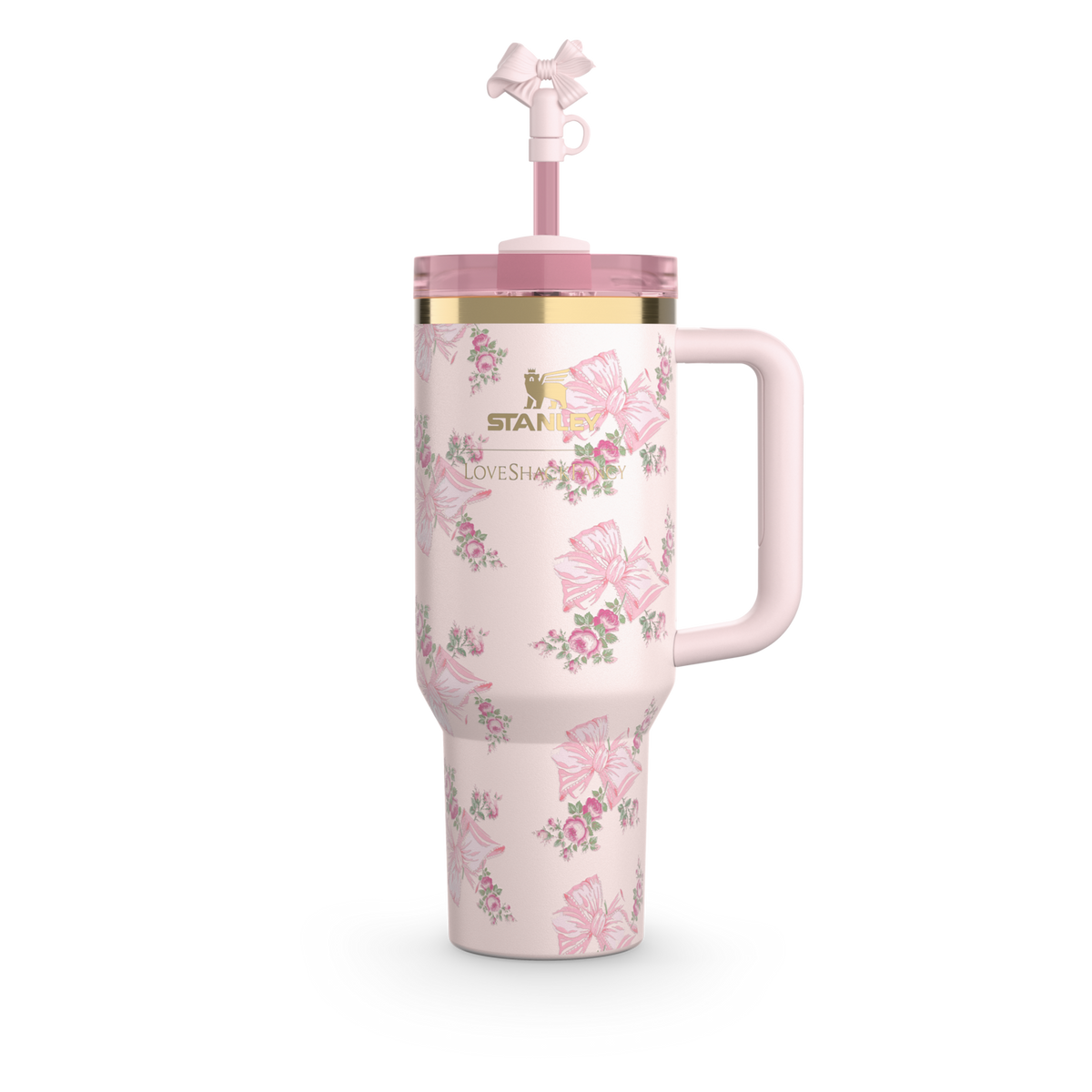 Stanley x LoveShackFancy Holiday Quencher Tumbler 40oz (Second Colourway) - view 2 | BROKLEN