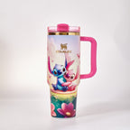 Stanley x Stitch & Angel Love Garden Tumbler | BROKLEN