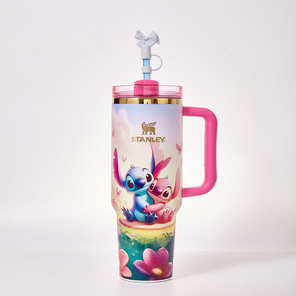 Stanley x Stitch & Angel Love Garden Tumbler - view 3 | BROKLEN