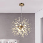 8-light crystal Sputnik chandelier