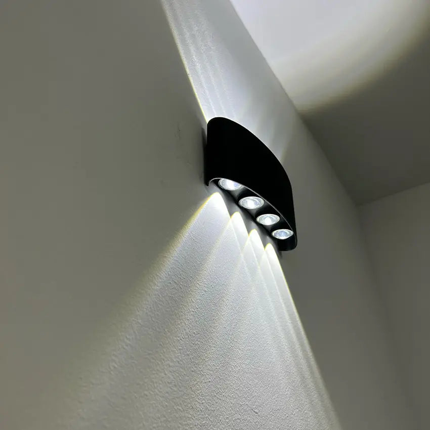 Geometric Up-Down LED Outdoor Wall Light – IP65, 2W to 12W
